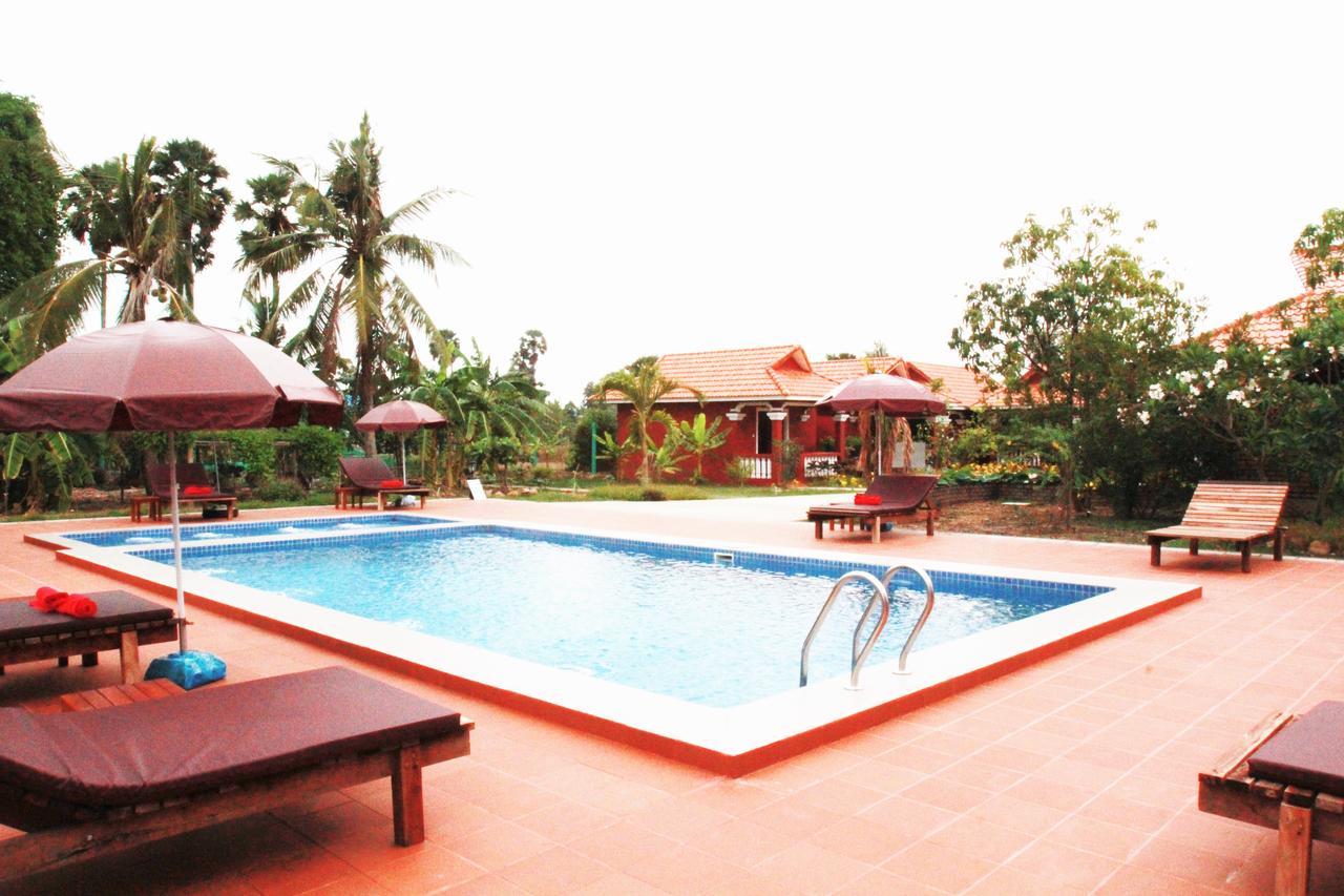 Phoumrumduol Bungalow Kampot Eksteriør billede